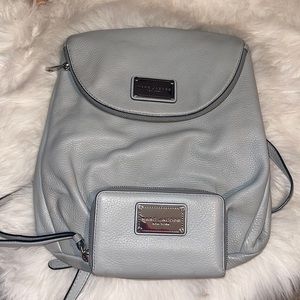 MARC JACOBS BACKPACK AND MATCHING WALLET!